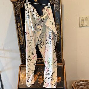 Alexis Multicolor Geometric Print Pants